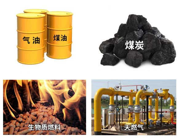 常見的熱源可以分為固體燃料、液體燃料、氣體燃料等